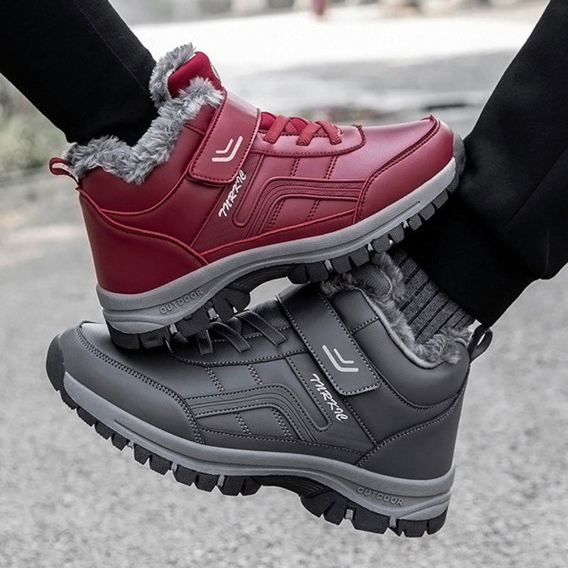 Winter Women & Men Warm Plush Hiking Shoes