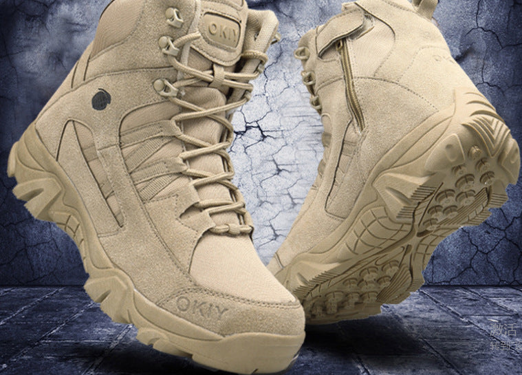 Breathable High Top Outdoor Hiking Boots