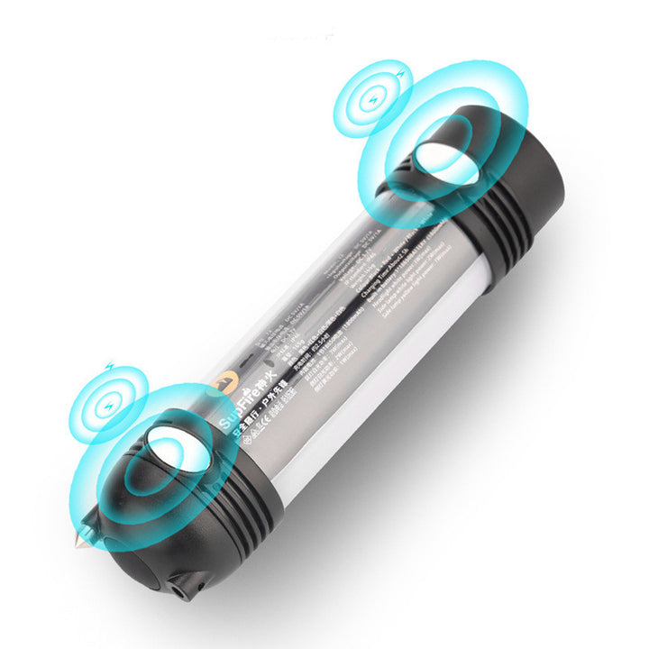 Camping Rechargeable Strong Emergency Flashlight