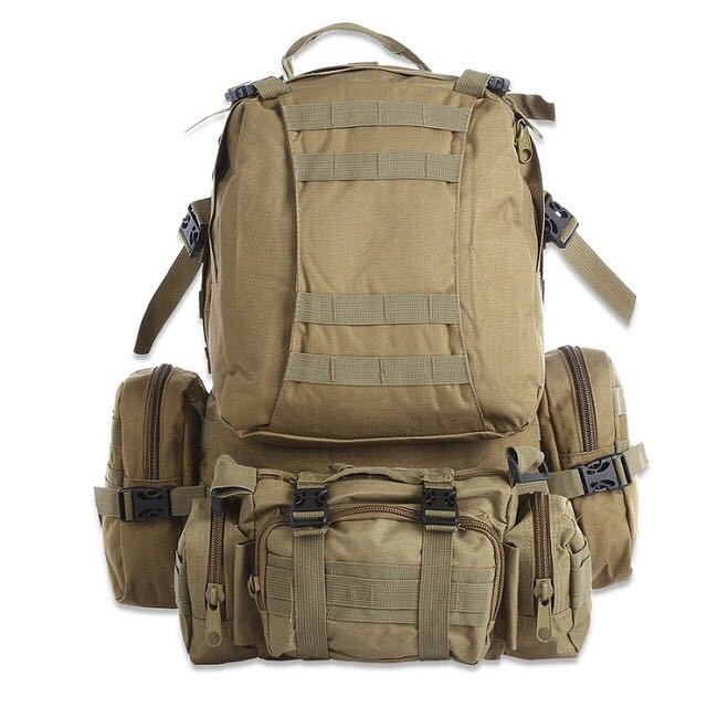 50L Outdoor Molle Military Tactical Backpack