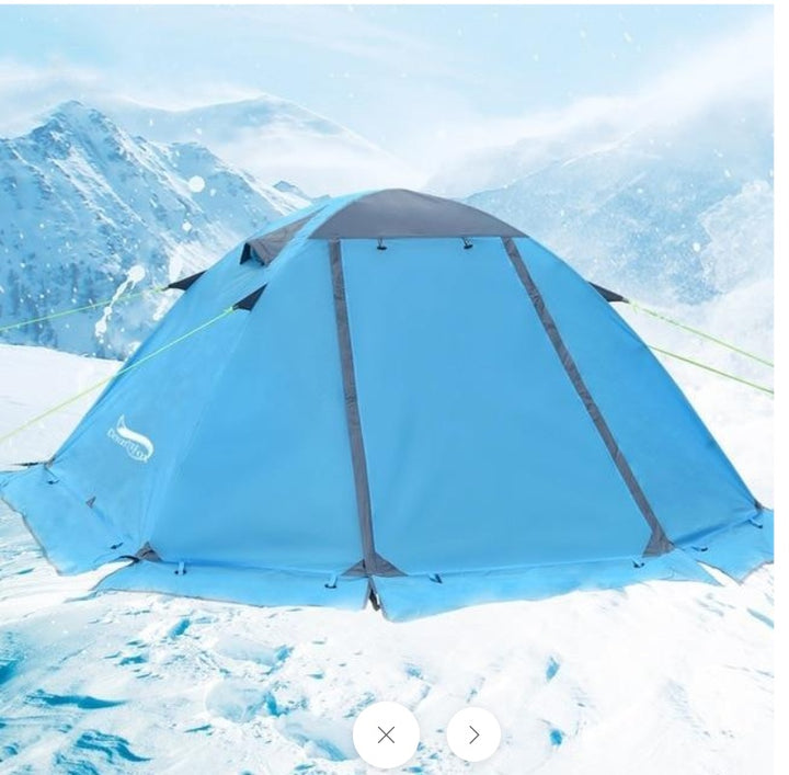 Outdoor Camping Double Love Aluminum Tent