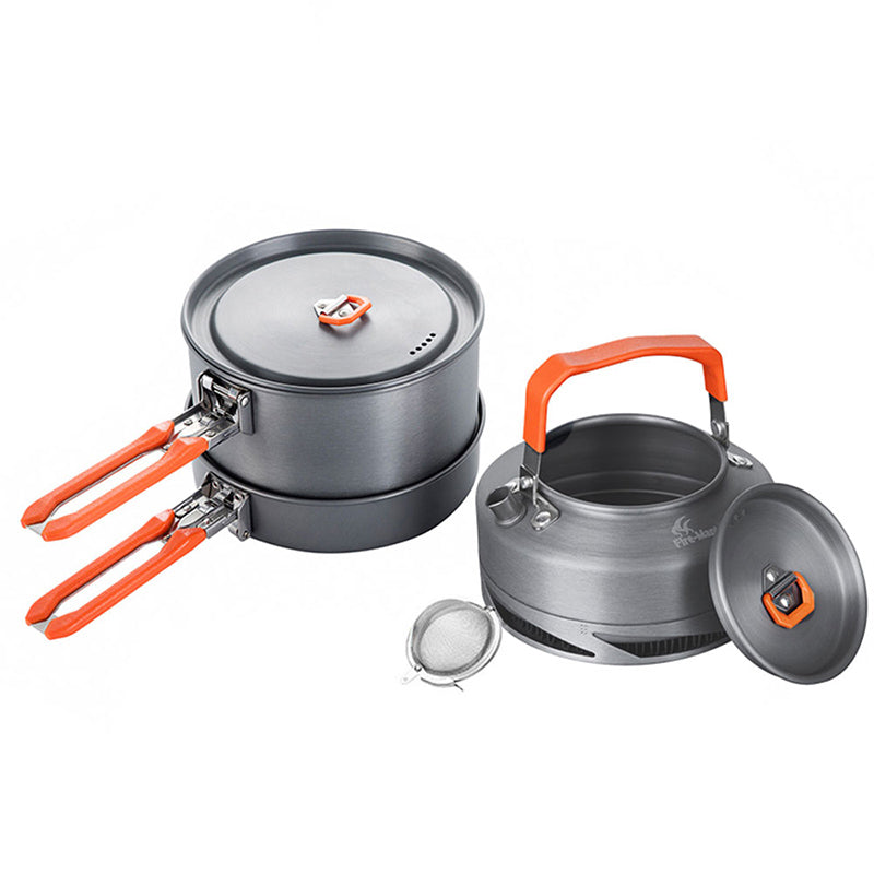 Outdoor Portable Camping Cookware Heat Set