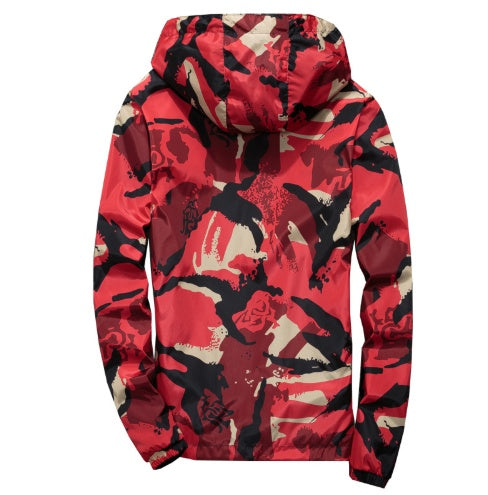 Camouflage male jacket