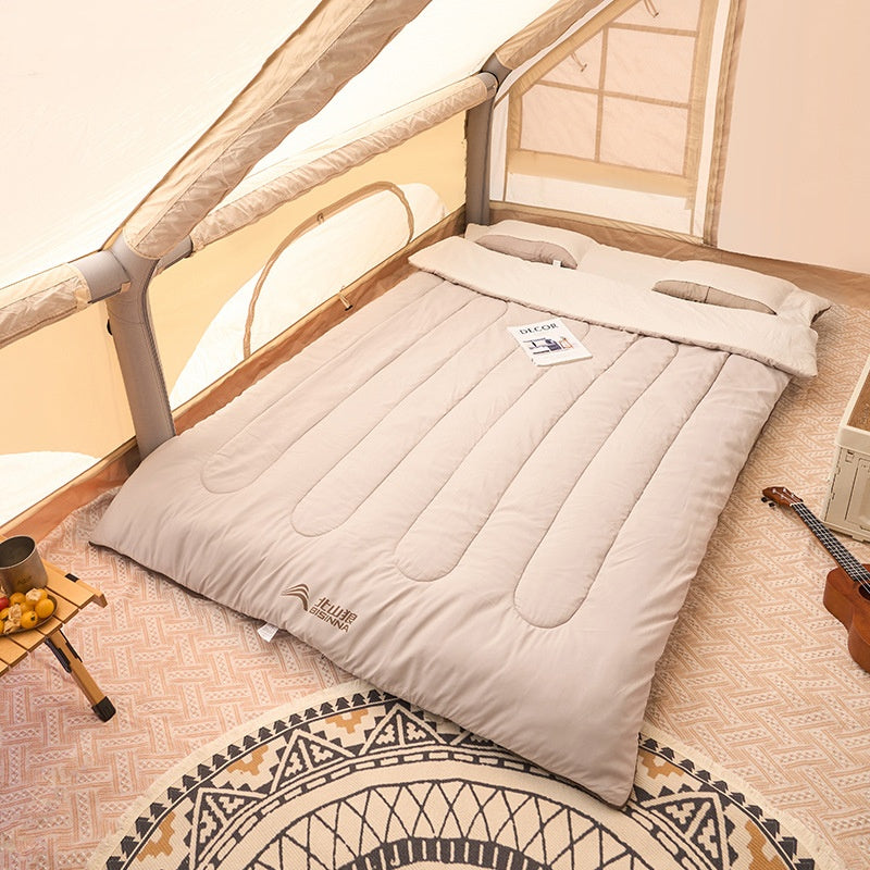 Double Outdoor Thickened Camping Sleeping Bag