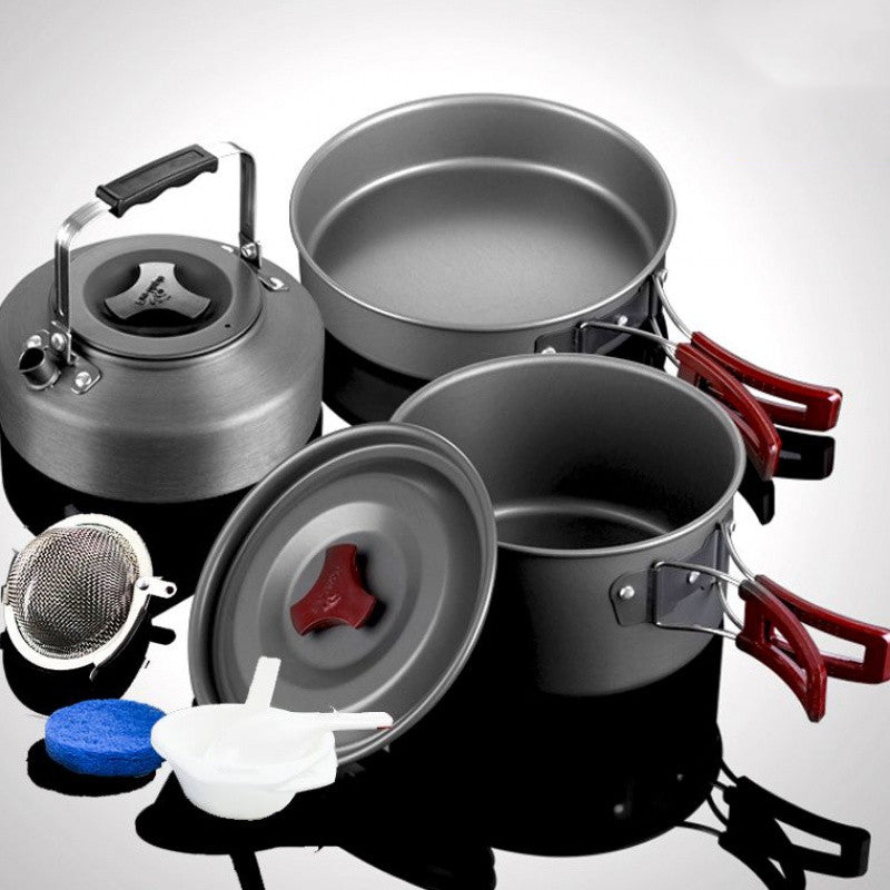 Picnic cookware camping pot set