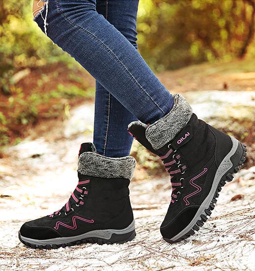 Winter hiking velvet cotton shoes