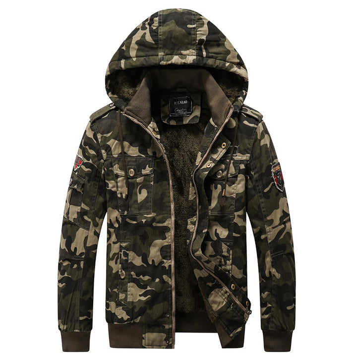 Casual Men's Camouflage Outerwear Jacket
