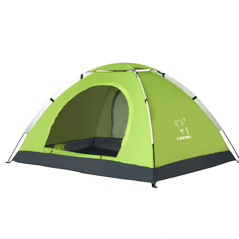 Single-layer camping tent
