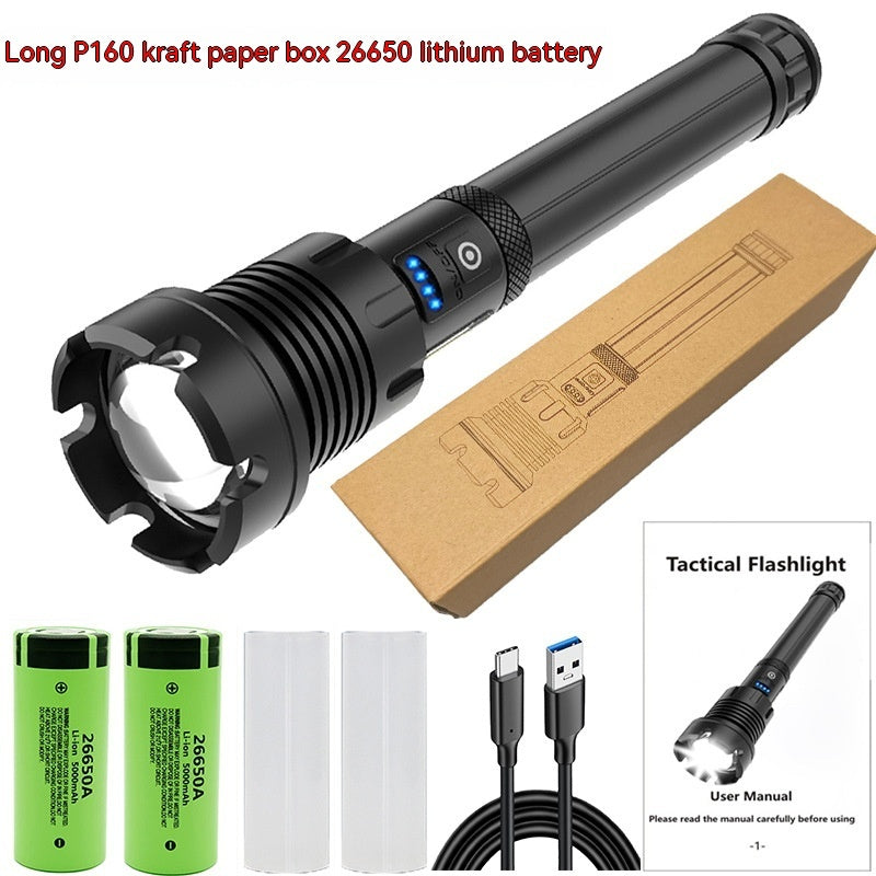 Strong Outdoor Camping Emergency Rechargeable Flashlight