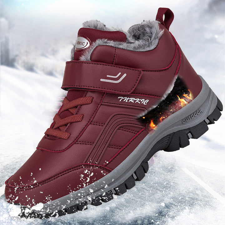 Winter Women & Men Warm Plush Hiking Shoes