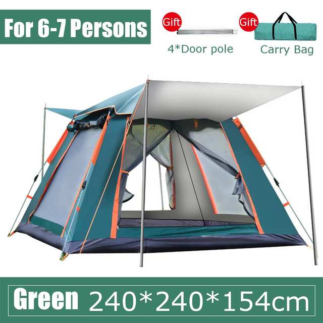 Outdoor Full Automatic Speed Opening Camping Tent