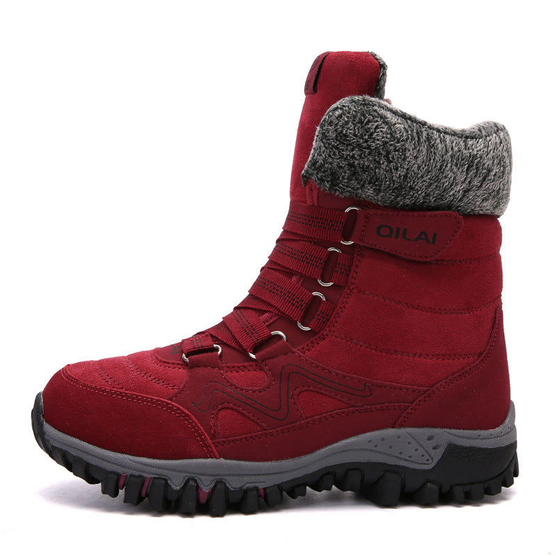 Winter hiking velvet cotton shoes