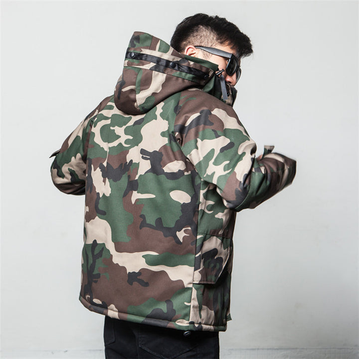 Men's Winter camouflage cotton jacket