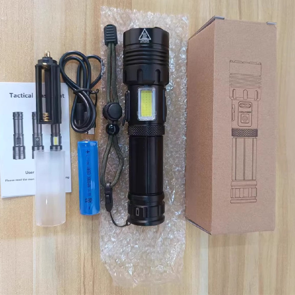 Strong Outdoor Camping Emergency Rechargeable Flashlight