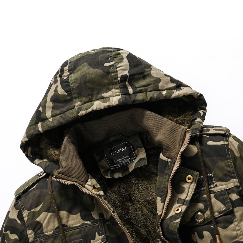 Casual Men's Camouflage Outerwear Jacket