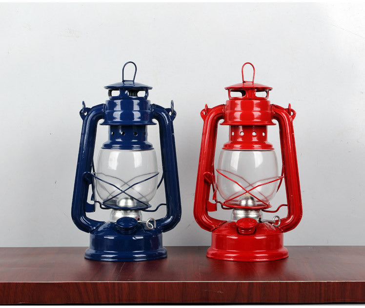 Retro Kerosene Iron Portable Camping Lantern