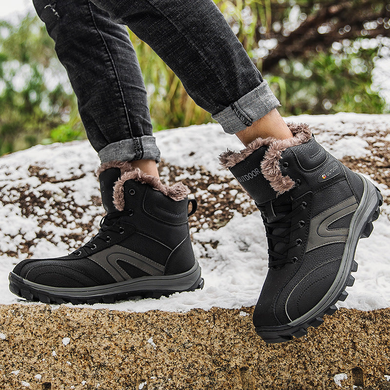 Winter Plus Velvet Warm Plus Size Hiking Boots