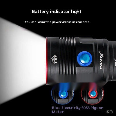 Super Long-range High Power Outdoor Camping Flashlight