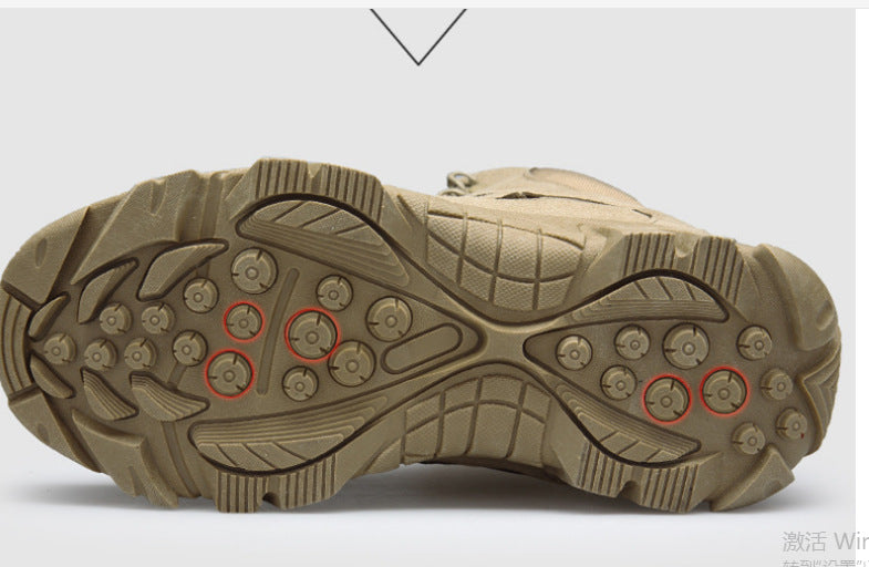 Breathable High Top Outdoor Hiking Boots