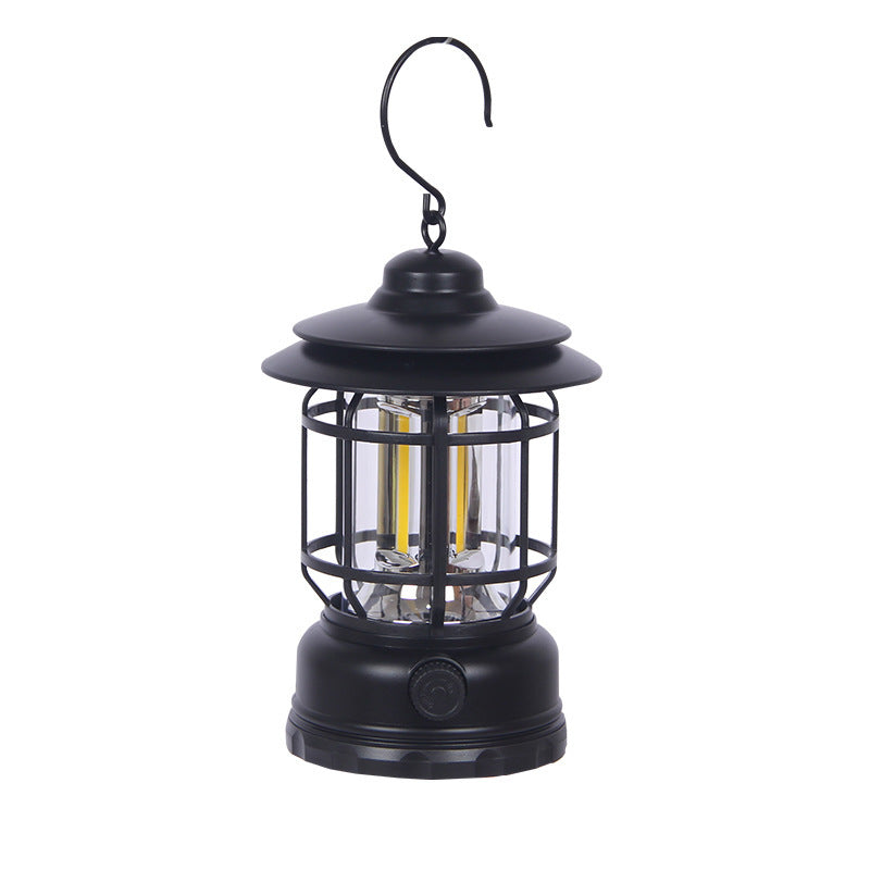 Outdoor Retro Revolving Lantern