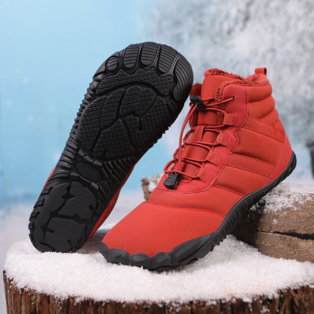 Five Fingers Non-slip Snow Boots