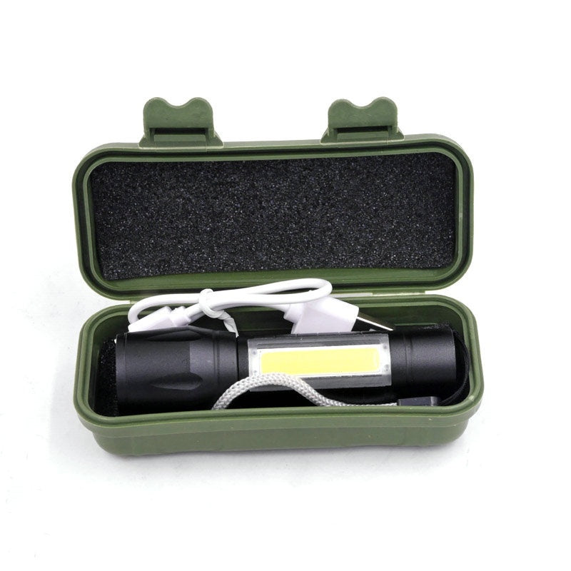 Mini USB Power Outdoor Camping Flashlight