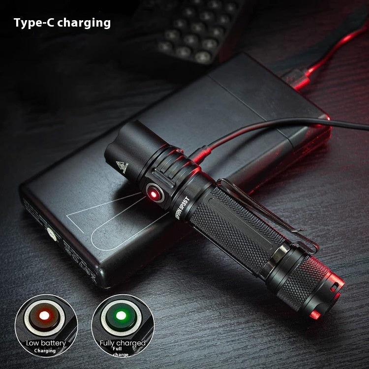 Strong Long Shot Outdoor Camping Equipment Flashlight