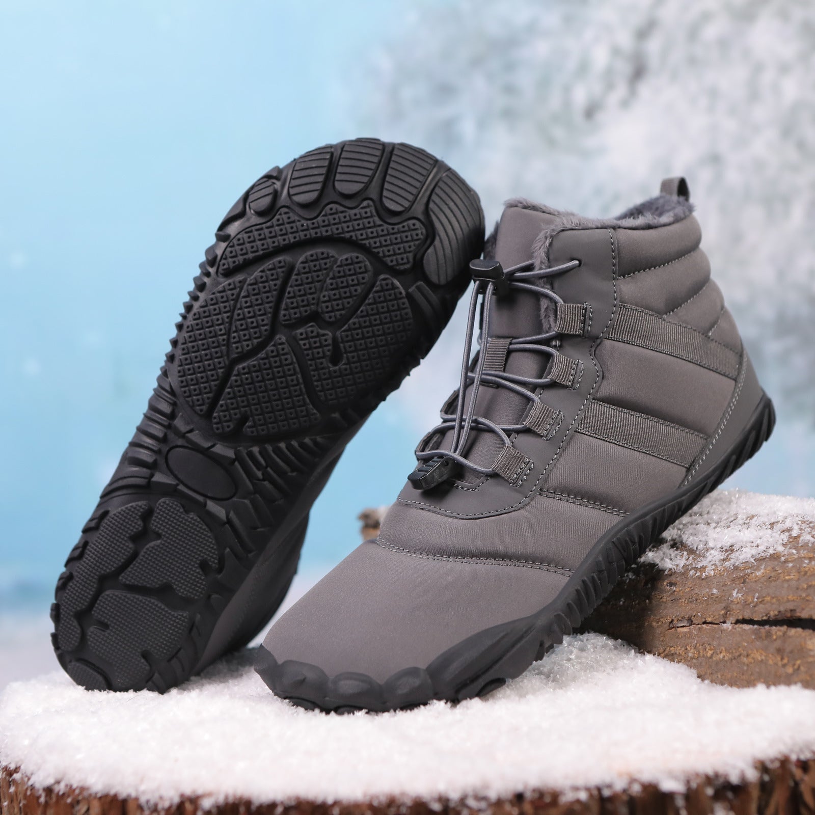 Five Fingers Non-slip Snow Boots