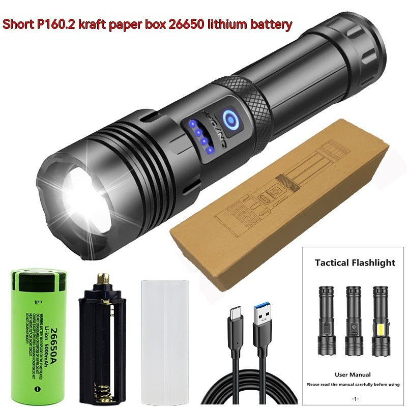 Strong Outdoor Camping Emergency Rechargeable Flashlight