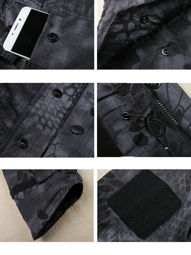 Men's Outdoor Camouflage Jacket Suit