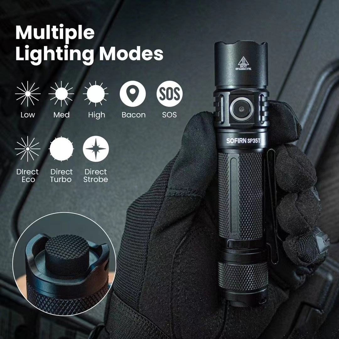Strong Long Shot Outdoor Camping Equipment Flashlight