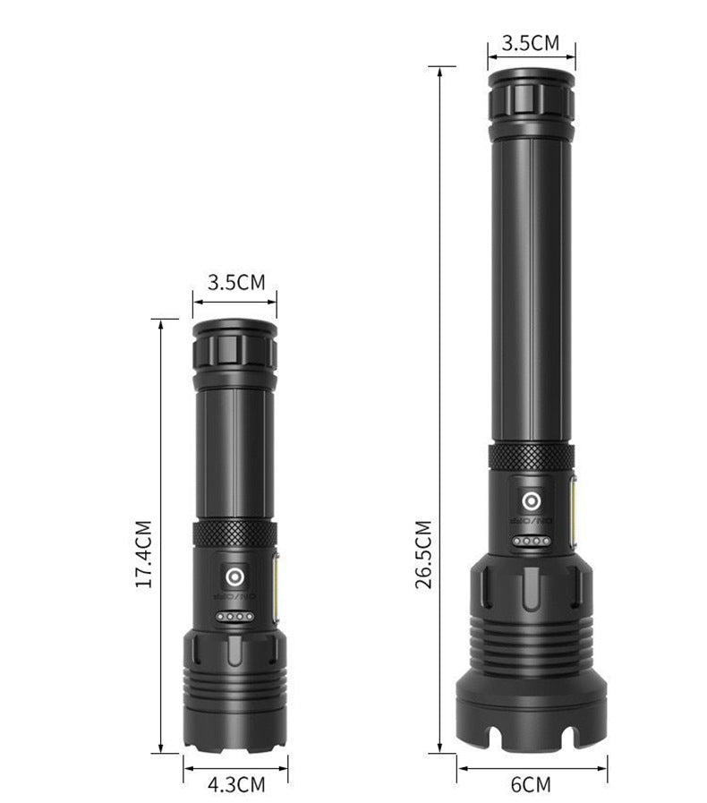 Strong Outdoor Camping Emergency Rechargeable Flashlight