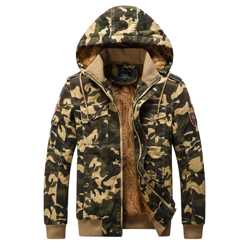 Casual Men's Camouflage Outerwear Jacket