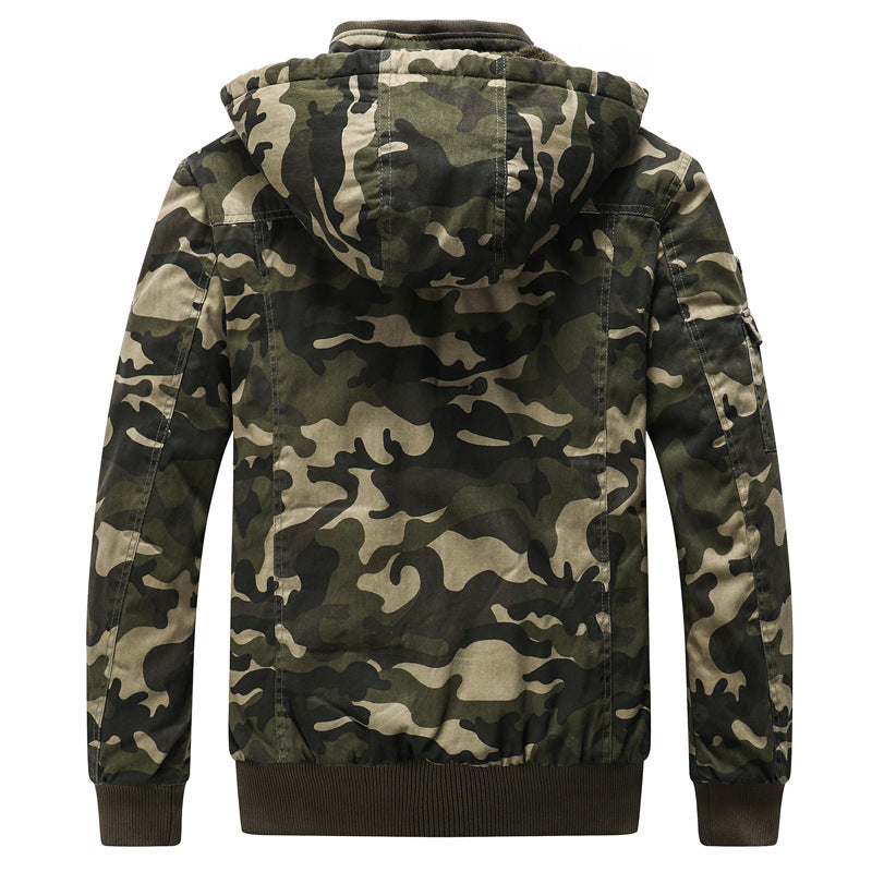Casual Men's Camouflage Outerwear Jacket