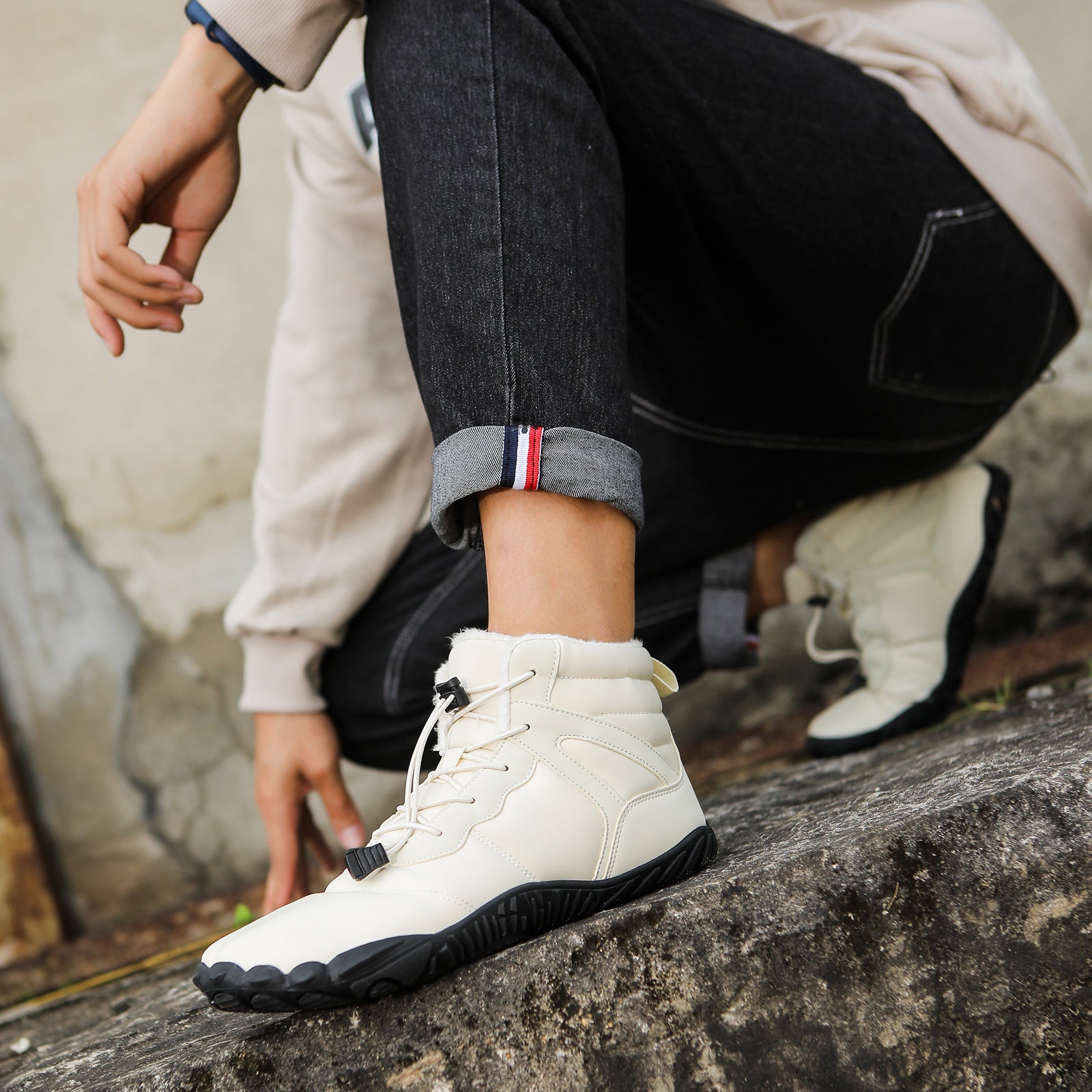 Five Fingers Non-slip Snow Boots