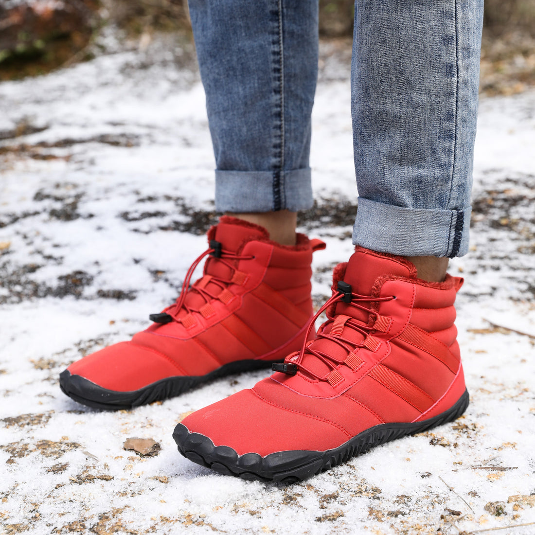 Five Fingers Non-slip Snow Boots