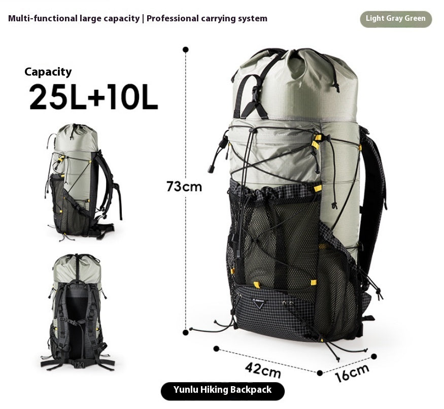 Outdoor Mountaineering 35L Hiking Large Capacity Backpack