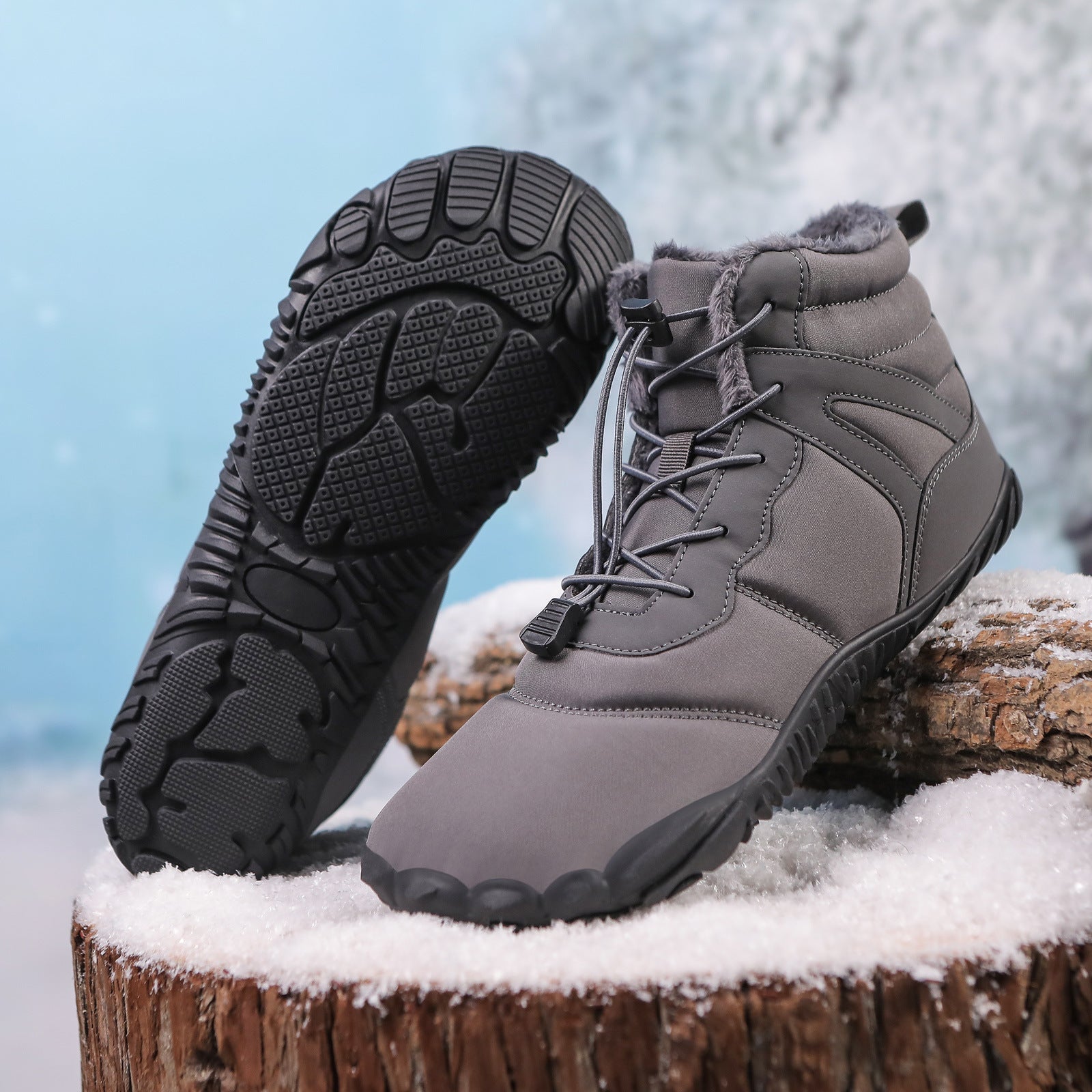Five Fingers Non-slip Snow Boots