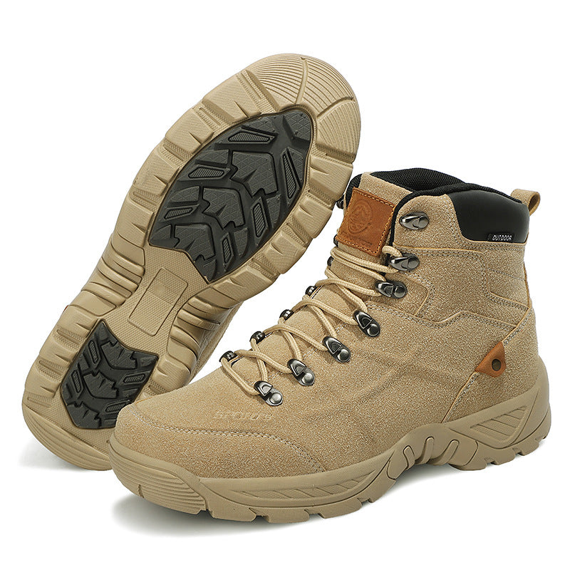 Men's High Top Winter Mountaineering Plus Size Hiking Boots